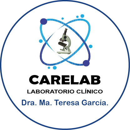 Logo de CARELAB (Laboratorio Clínico)