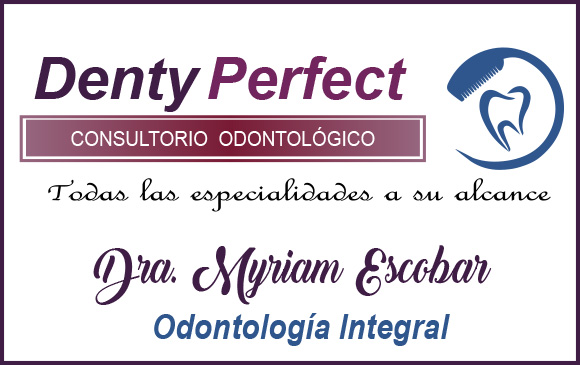 Logo de Denty Perfect  CONSULTORIO  ODONTOLÓGICO