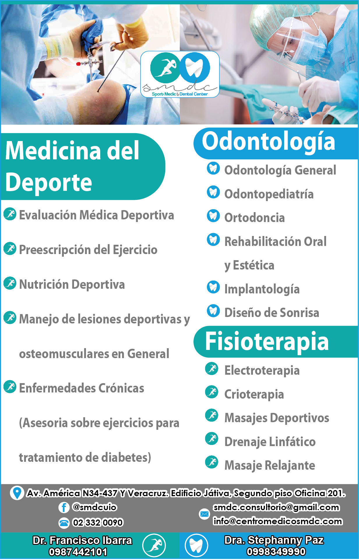 Perfil de Sport Medic & Dental Center