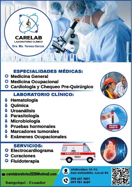 Perfil de CARELAB (Laboratorio Clínico)