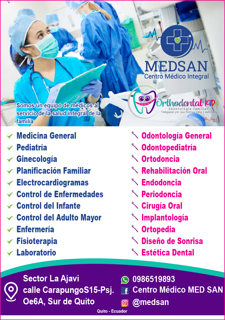 Perfil de MEDSAN CENTRO MÉDICO INTEGRAL