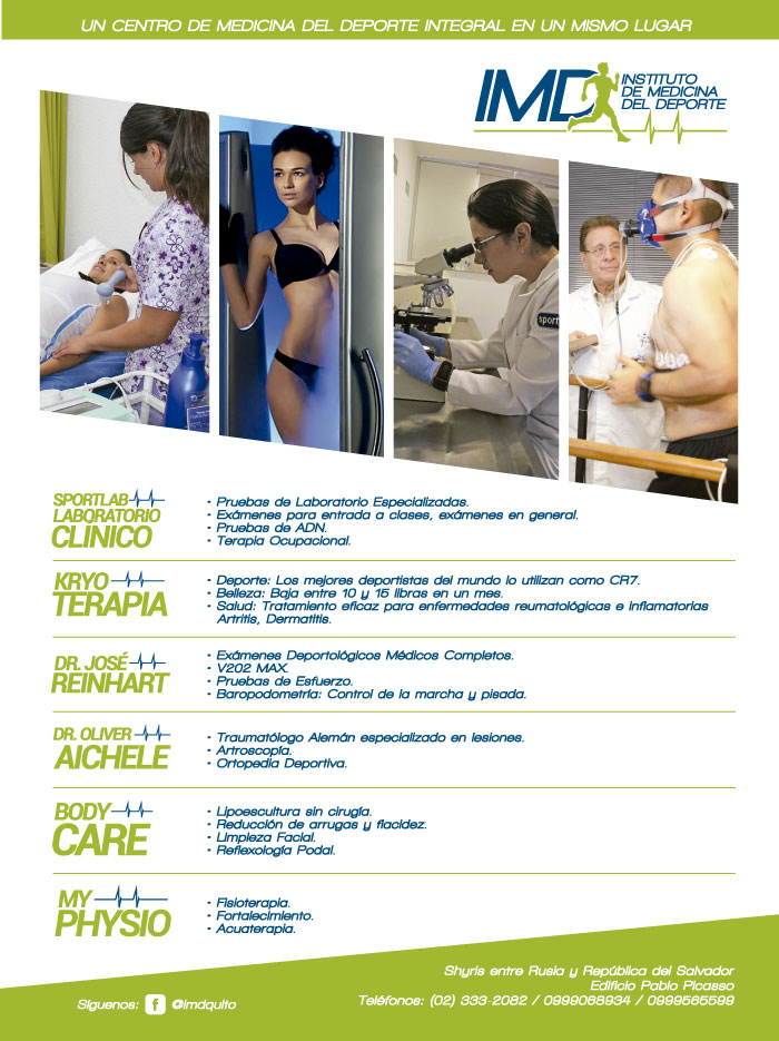 Perfil de IMD Instituto de Medicina del Deporte