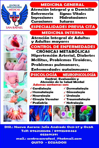 Perfil de CENTRO DE ESPECIALIDADES MÉDICAS "SAN RAFAEL"